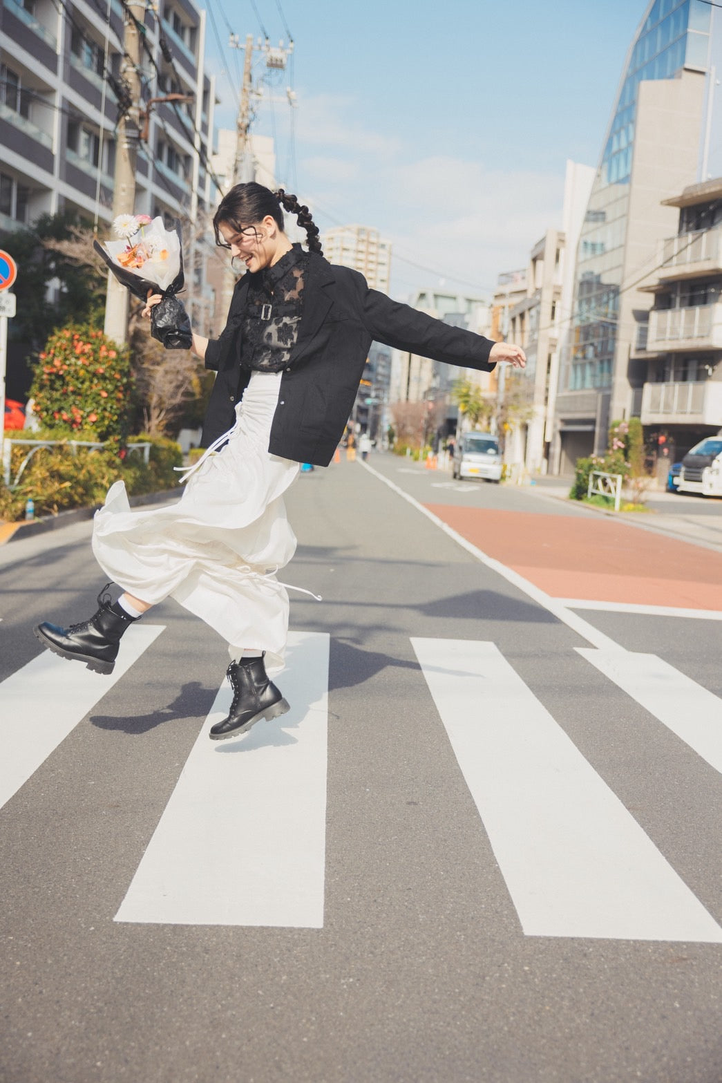 DIGMAJE BACK RACE JACKET